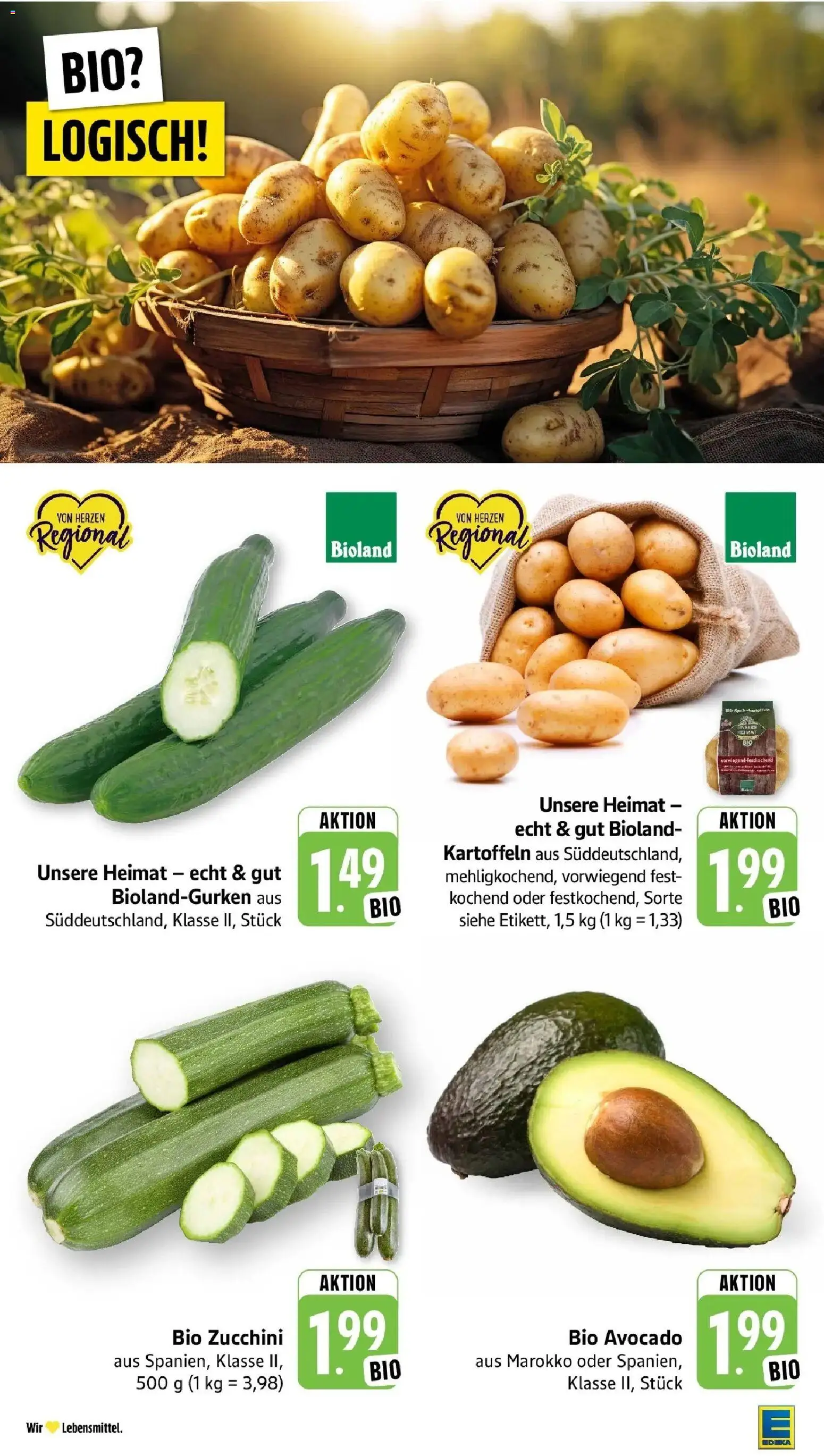 E center Prospekt Reutlingen	 – gültig ab 05.04.2026 | Seite: 5 | Produkte: Avocado, Kartoffeln, Zucchini