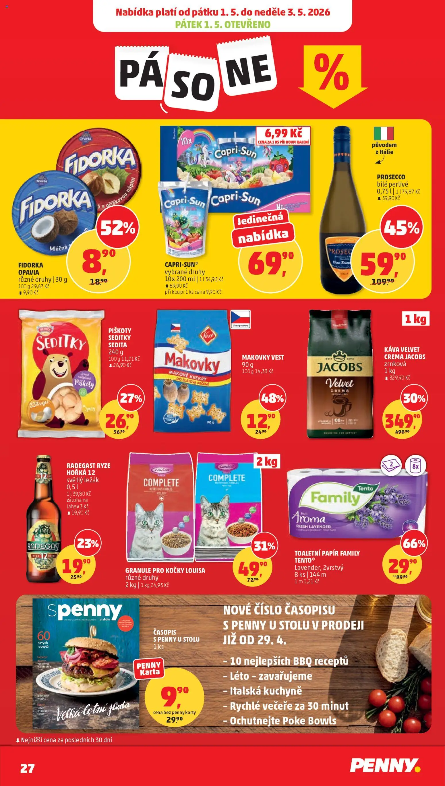 Penny Market leták od 29.04.2026 || 💥 Nezmeškejte TOP nabídky! | Česko
