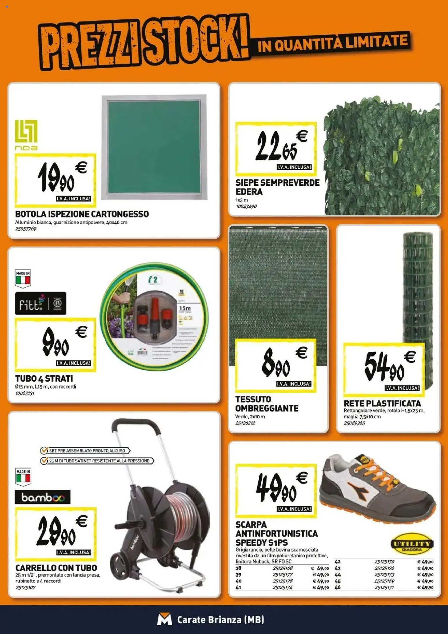 Volantino TECNOMAT del 26.03.2026 | Pagina: 18 | Prodotti: Tubo, Carrello, Alluminio