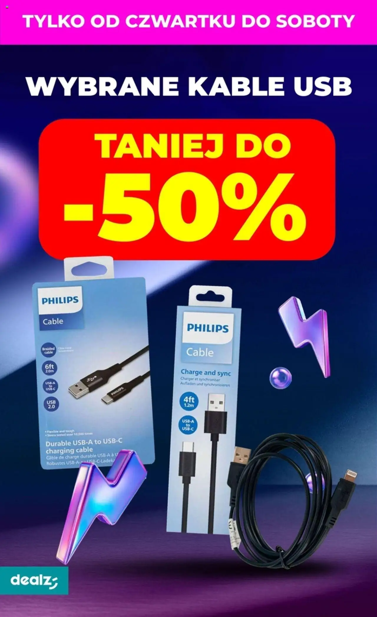 Dealz Gazetka od 14.08.2025 | Strona: 48 | Produkty: USB