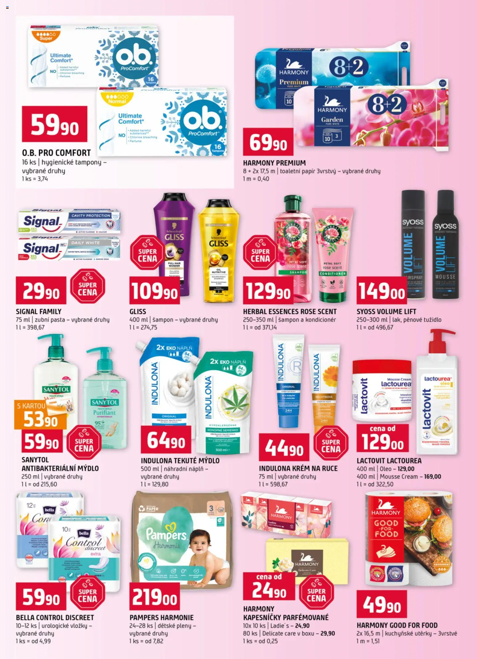 Terno leták od 19.11.2025 | Strana: 14 | Produkty: Zubní pasta, Indulona, Lactovit, Tužidlo