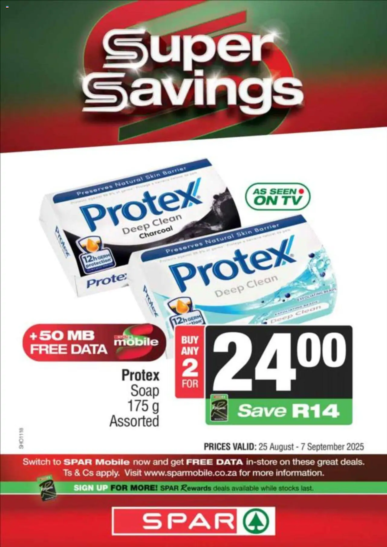 KWIKSPAR Specials │ valid from 25.08.2025 | Page: 7 | Products: Data, TV, Switch, Soap