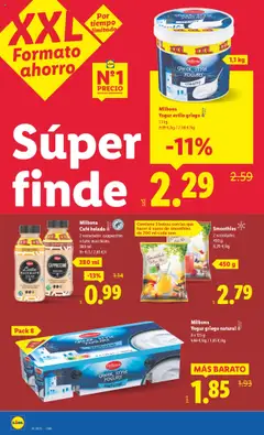 Lidl folleto │ válido desde el 28.07.2025 | Página: 20 | Productos: Yogur, Μαγειρική εστία, Vasos, Helado