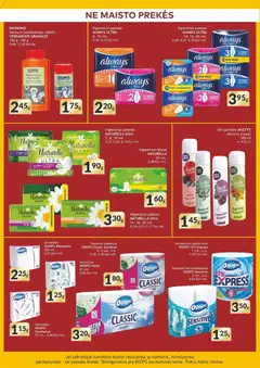 Koops leidinys galioja nuo 20.04.2026 | Puslapis: 20 | Prekių: Rankšluostis, Tualetinis popierius