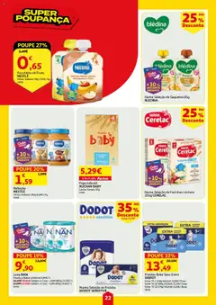 Minipreço folheto │ válido de 10.07.2025 | Página: 22 | Produtos: Banana, Fraldas dodot, Maça, Cereais