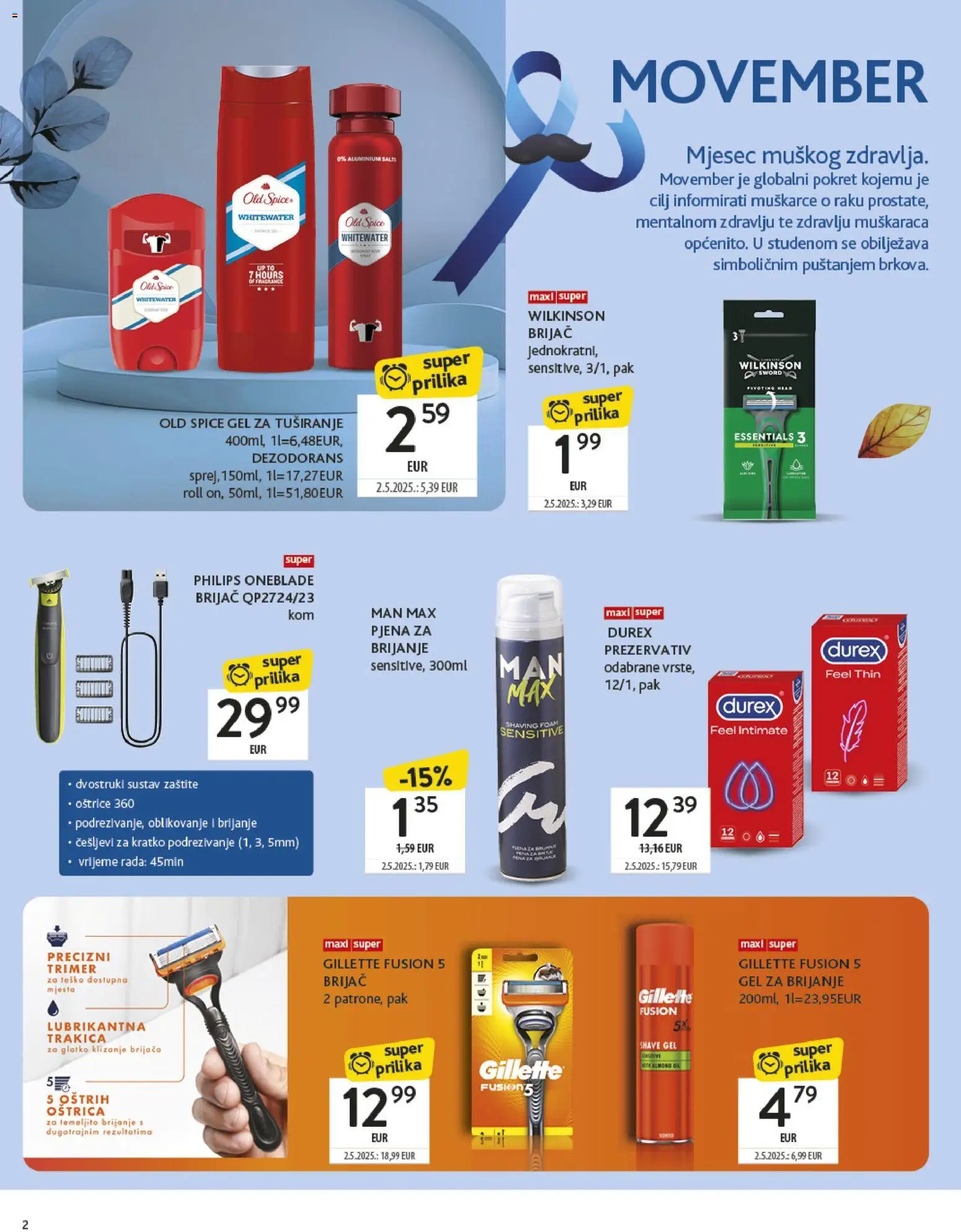 Konzum HR akciós ujság - amely érvényes a következő dátumtól: 04.11.2025 | Oldal: 2 | Termékek: Old spice