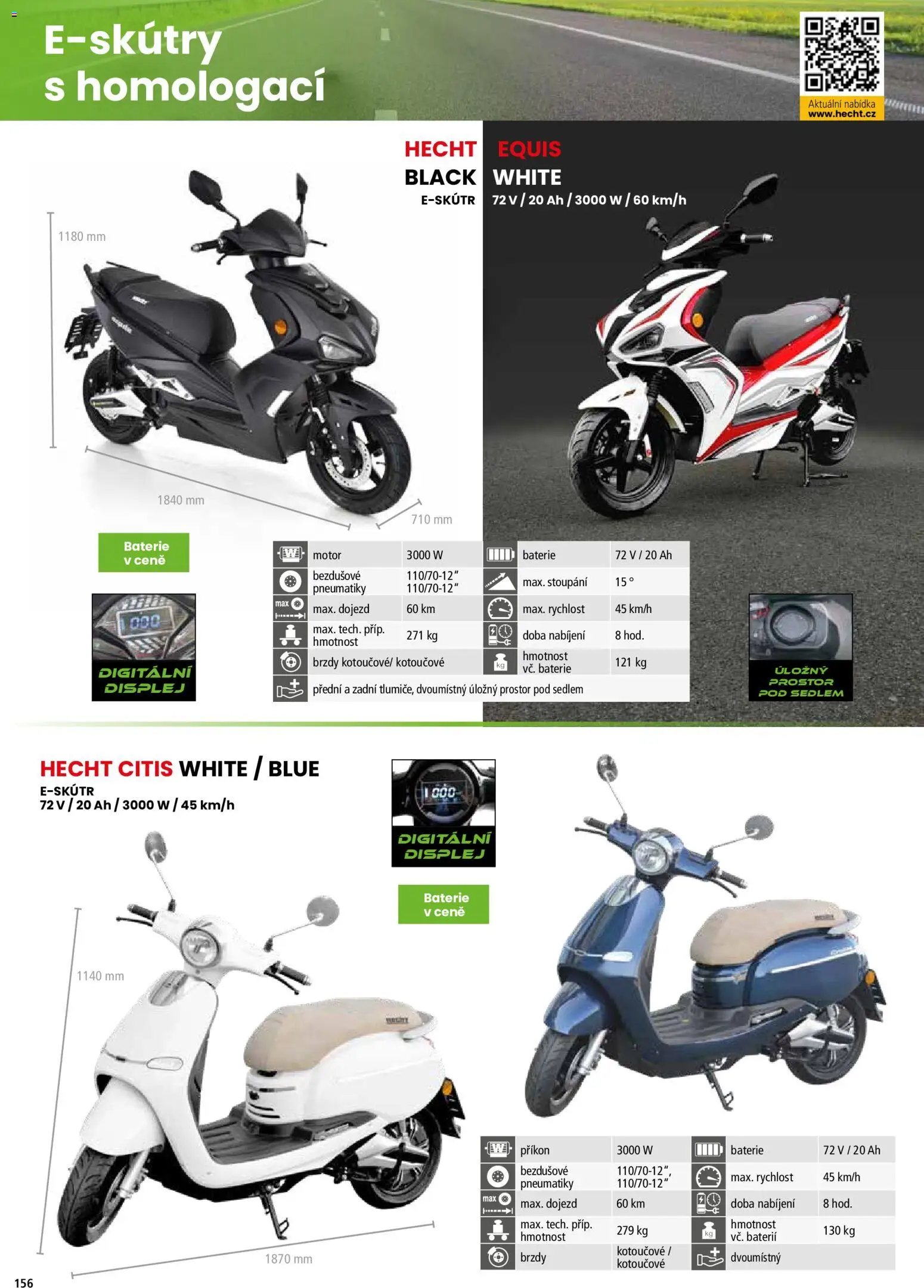 Hecht katalog - Jaro - léto 2026 od 19.02.2026 | Strana: 156 | Produkty: Hecht, Baterie