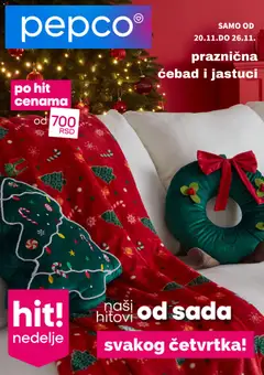 Pepco katalog - pregled Pepco kataloga - važi od 20.11.2025