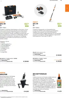 Aveve Gids tuinmachines - Voorbeeld van een folder van Aveve, geldig van 01.03.2026 | Pagina: 11 | Producten: Riem, Elastiek, Kan, Olie