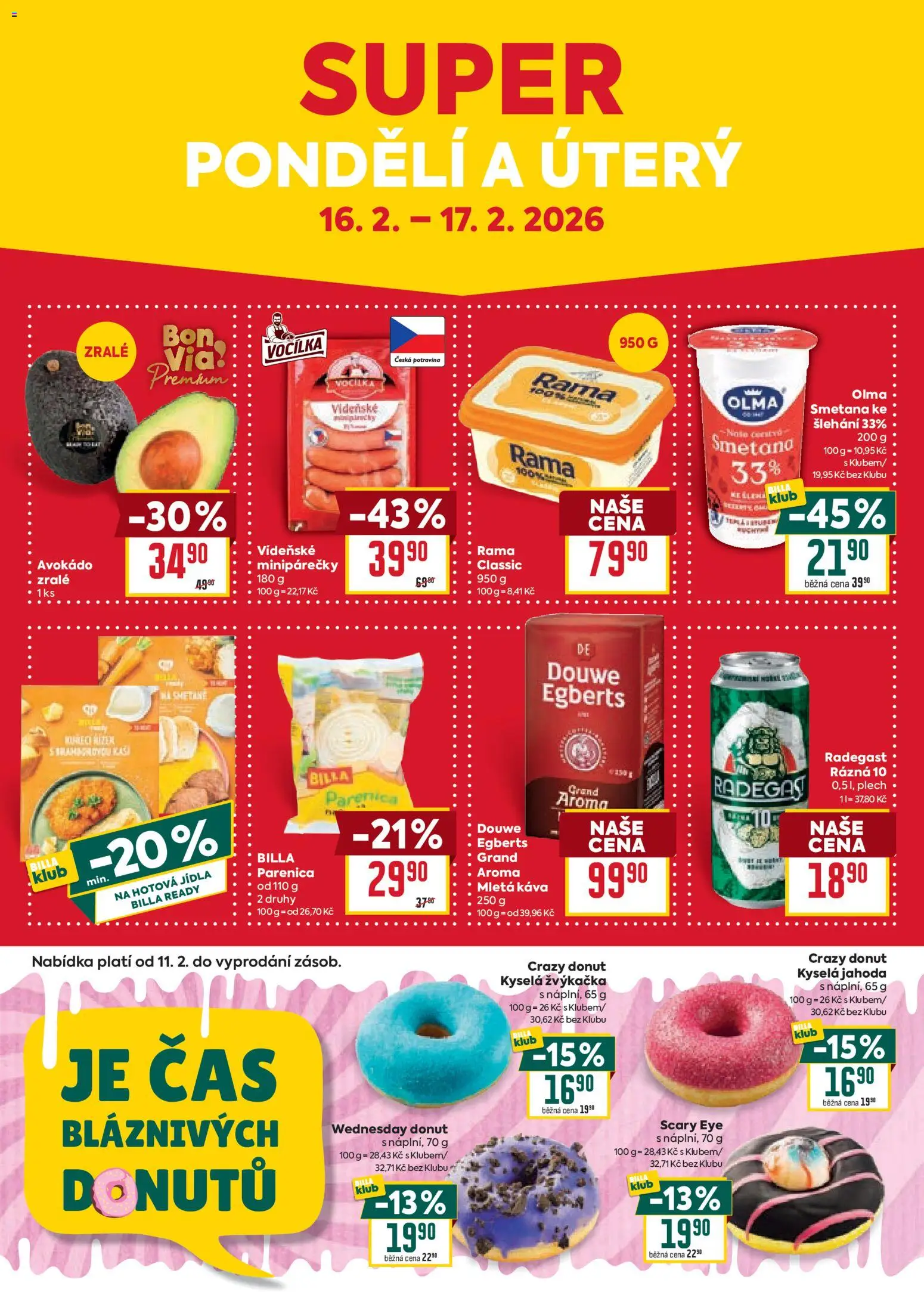 Billa Velký leták od 11.02.2026 | Strana: 31