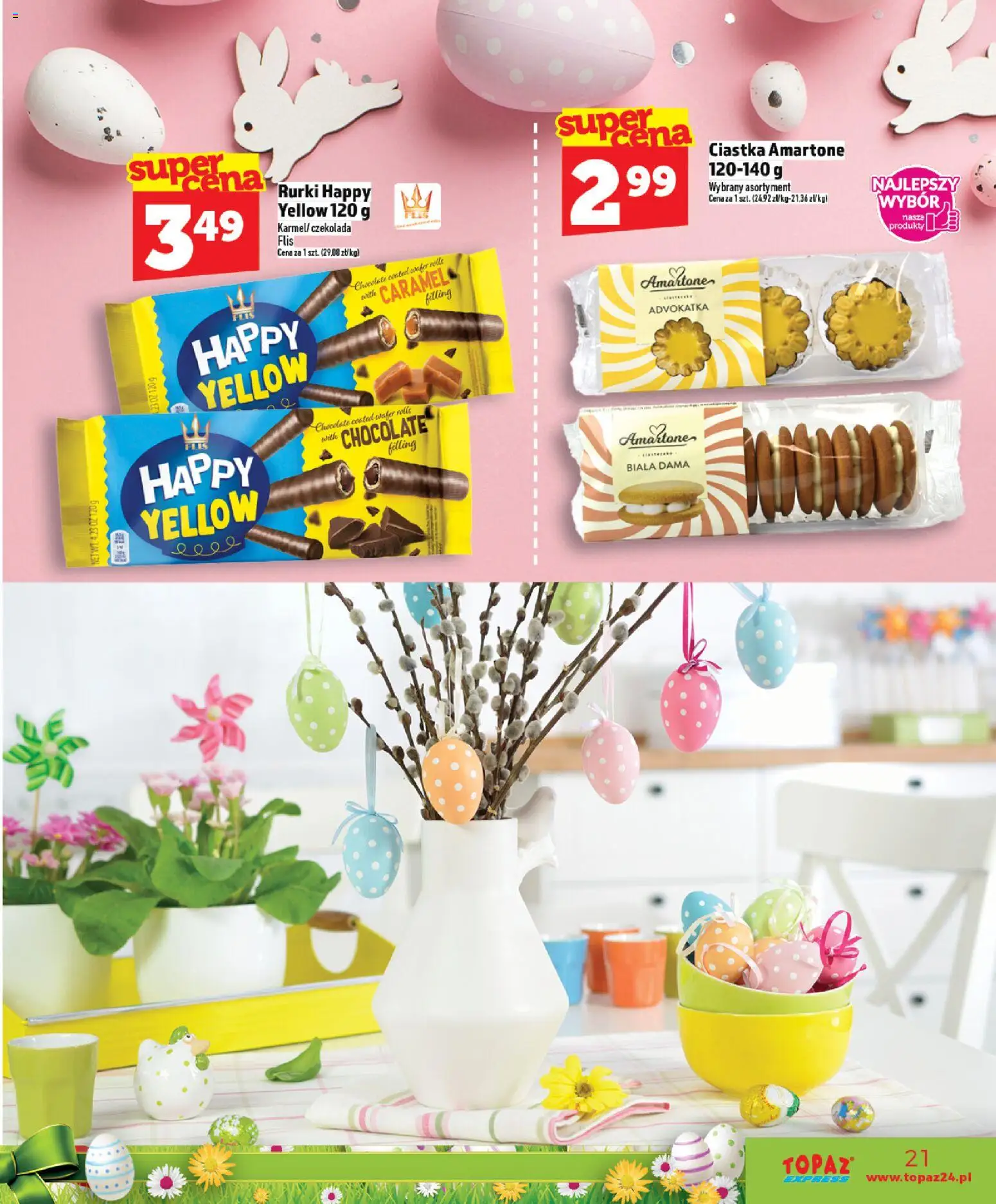 Topaz gazetka - Express od 02.04.2026 | Strona: 21
