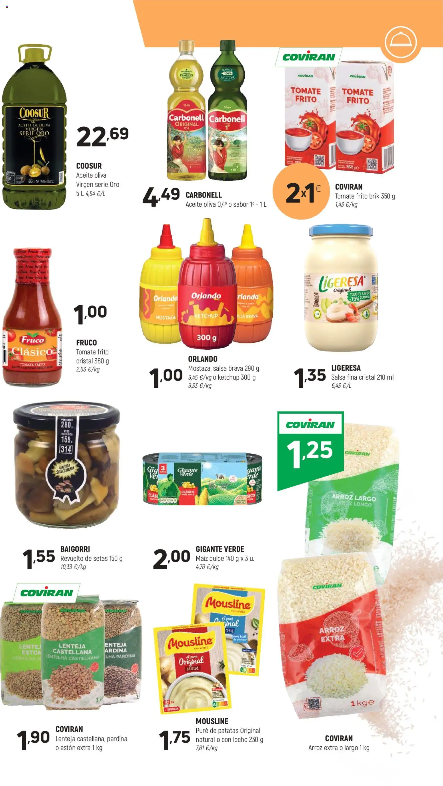 Coviran - Albacete │ válido desde el 13.01.2026 | Página: 7 | Productos: Leche, Aceite, Salsa brava, Arroz