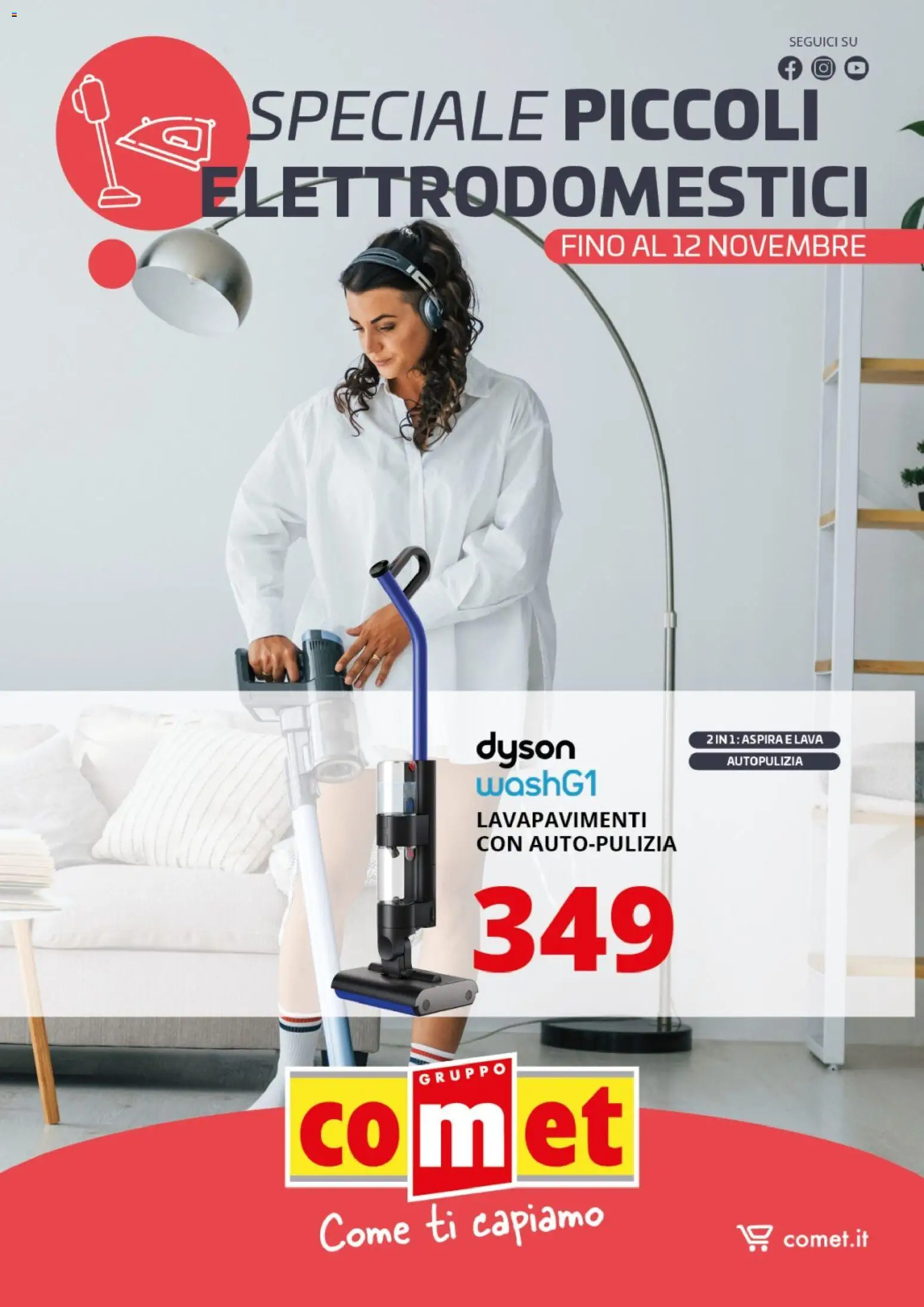 Volantino Comet del 31.10.2025 | Pagina: 1 | Prodotti: Dyson