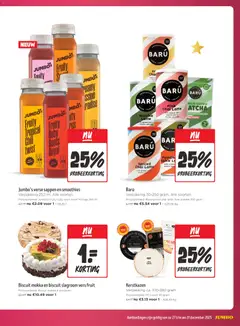 JUMBO folder / publicité - Voorbeeld van een folder van JUMBO, geldig van 27.12.2025 | Pagina: 9 | Producten: Thee, Slagroom, Fruit, Dobozos sör