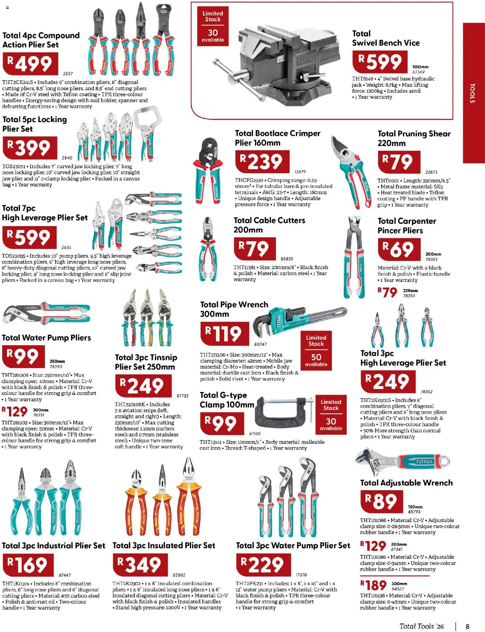 New Brights Hardware catalogue – valid from 25.04.2026 | Page: 9 | Products: Frame, Oil, Pipe, Canvas