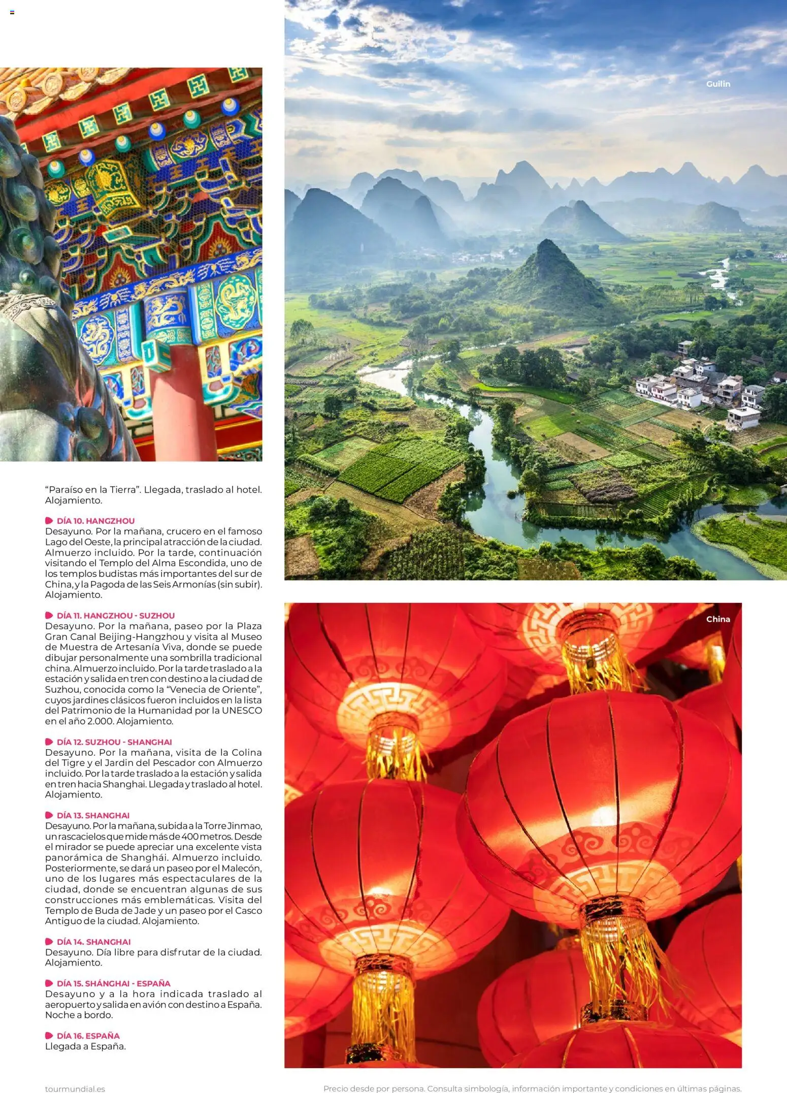 Viajes El Corte Inglés Catálogo 50 aniversario Tourmundial │ válido desde el 29.04.2026 | Página: 25 | Productos: Sombrilla