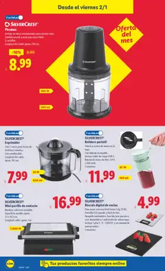 Vista previa Lidl - Canarias válido desde el 29.12.2025 | Página: 18 | Productos: Cable, Parrilla, Exprimidor, Bandeja