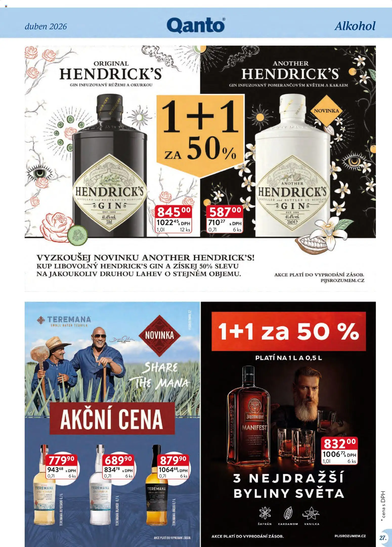 Astur & Qanto leták - Velkoobchod 04/2026 od 01.04.2026 | Strana: 27 | Produkty: Kardamom, Gin, Šafrán, Láhev