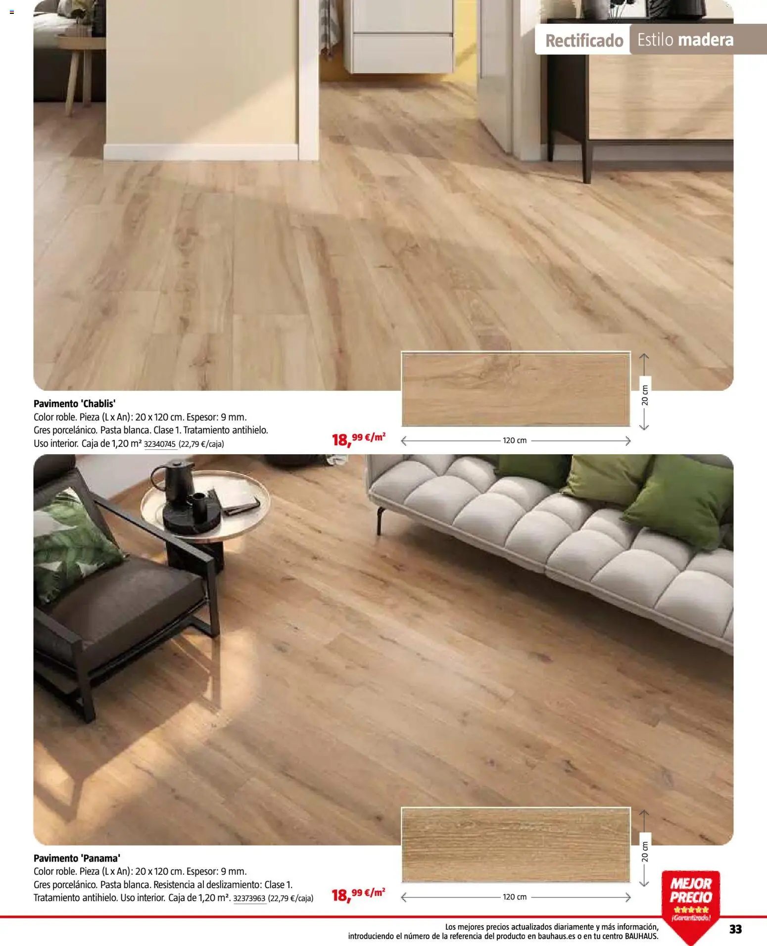 Bauhaus - Suelos y revestimientos │ válido desde el 24.02.2026 | Página: 33 | Productos: Pasta, Caja