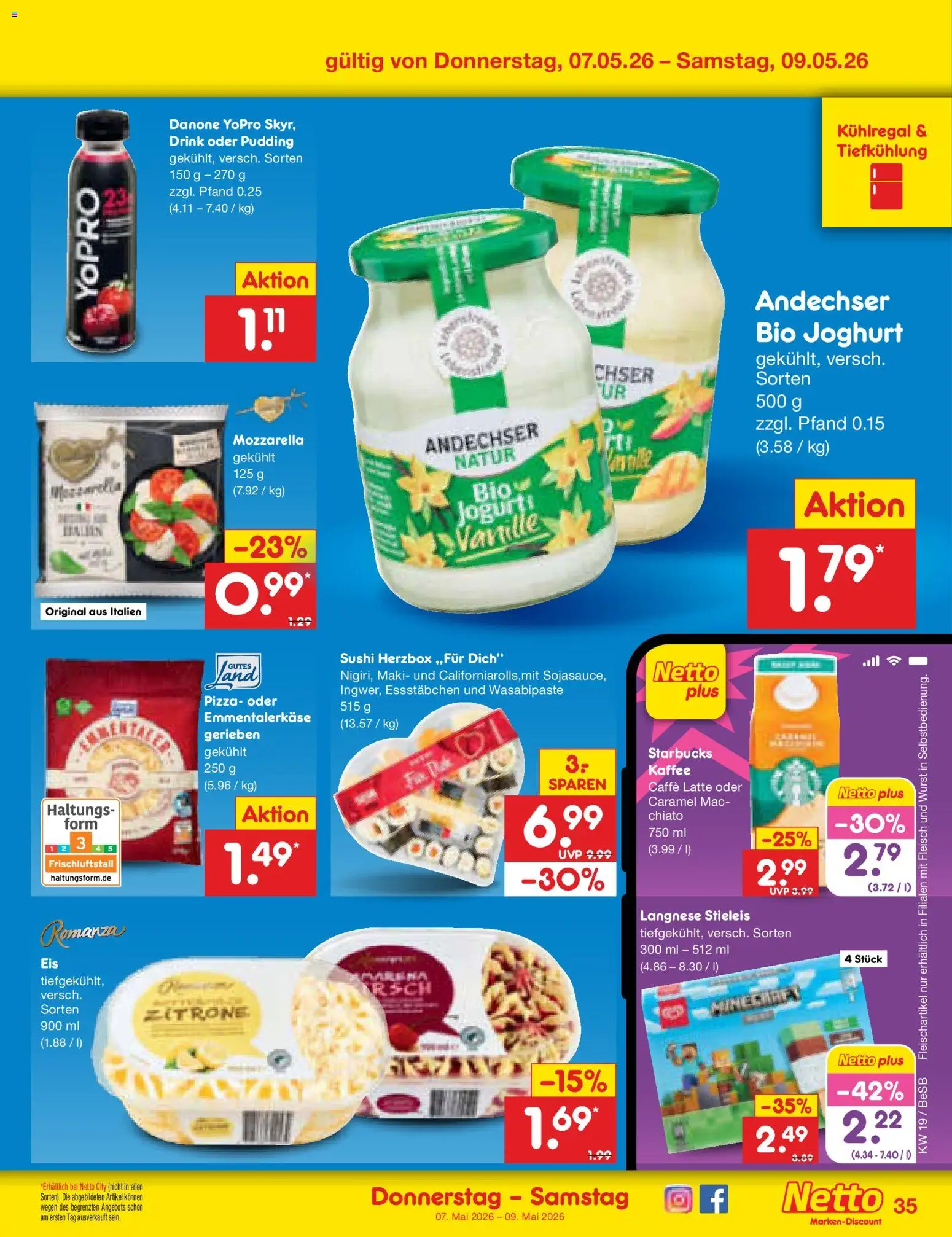 Netto Marken-Discount Prospekt 	 – gültig ab 04.05.2026 | Seite: 49 | Produkte: Joghurt, Zitrone, Wurst, Fleisch