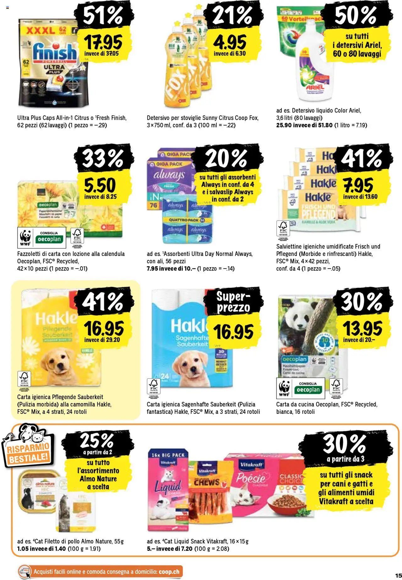 Coop - Una settimana di azioni – gültig ab 25.09.2025 | Seite: 15