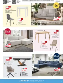 Komfort Gazetka od 11.06.2025 | Strona: 41 | Produkty: Azalia, Stół, Krzesło