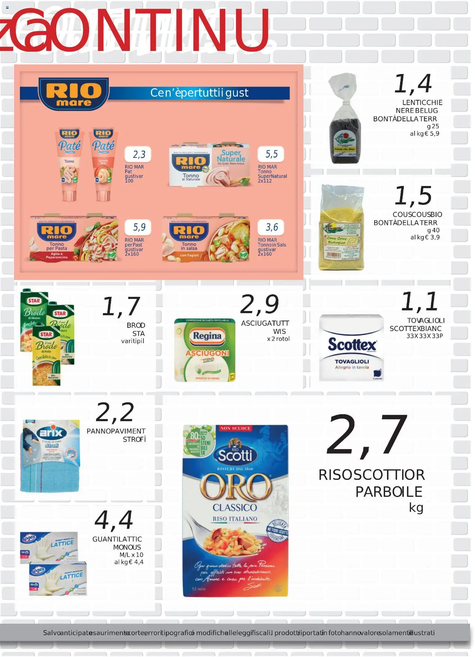 Volantino Coal del 05.11.2025 | Pagina: 5 | Prodotti: Manzo, Fagioli, Pasta, Tonno