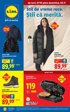 Ofertele Lidl valabile de la 27.10.2025