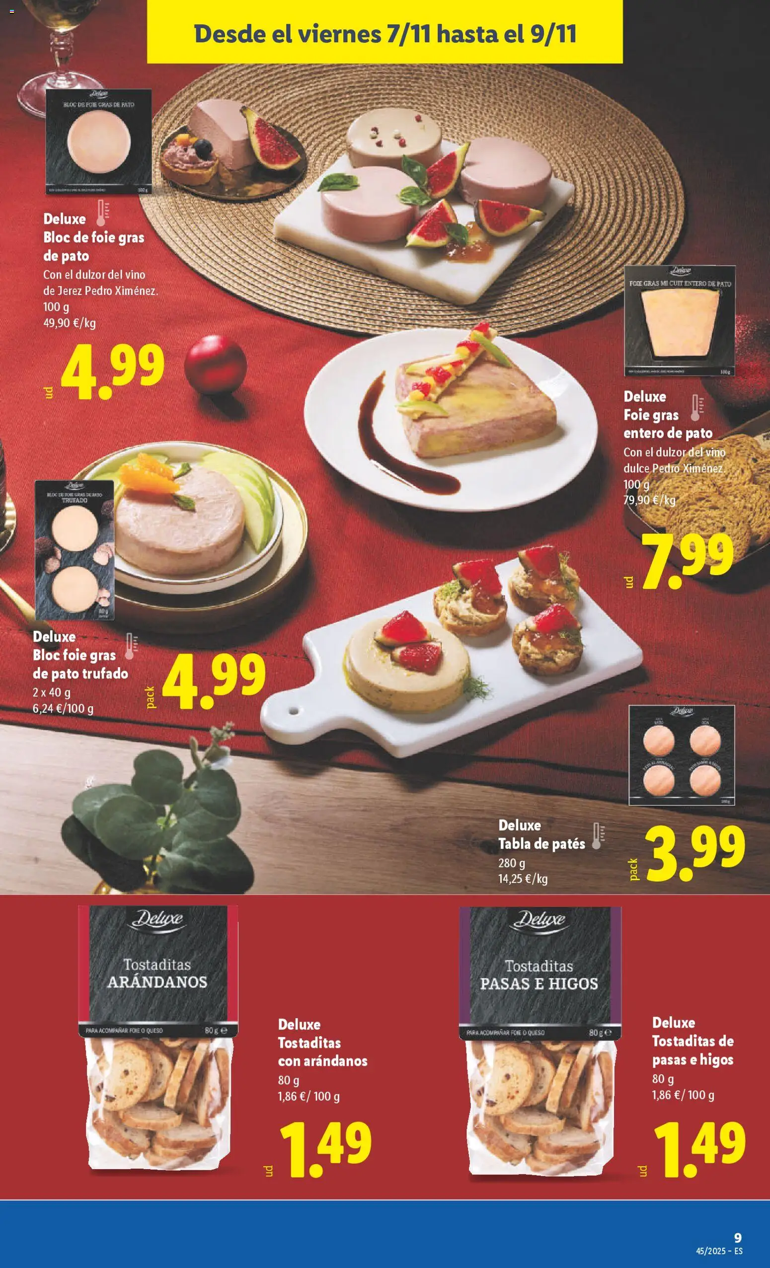Lidl folleto │ válido desde el 03.11.2025 | Página: 27 | Productos: Queso, Vino, Paté, Σαντιγύ
