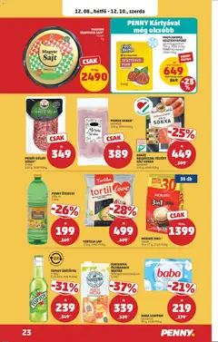 TORTILLA LAP, 372 g - amely érvényes a következő dátumtól: 04.12.2025 | Oldal: 27