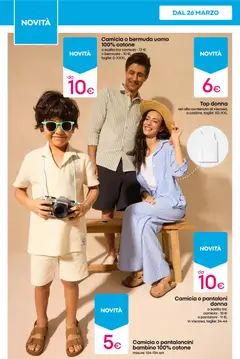 Anteprima del volantino Pepco volantino valido a partire dal 19.03.2026 | Pagina: 12 | Prodotti: Camicia, Pantaloni, Top, Bermuda