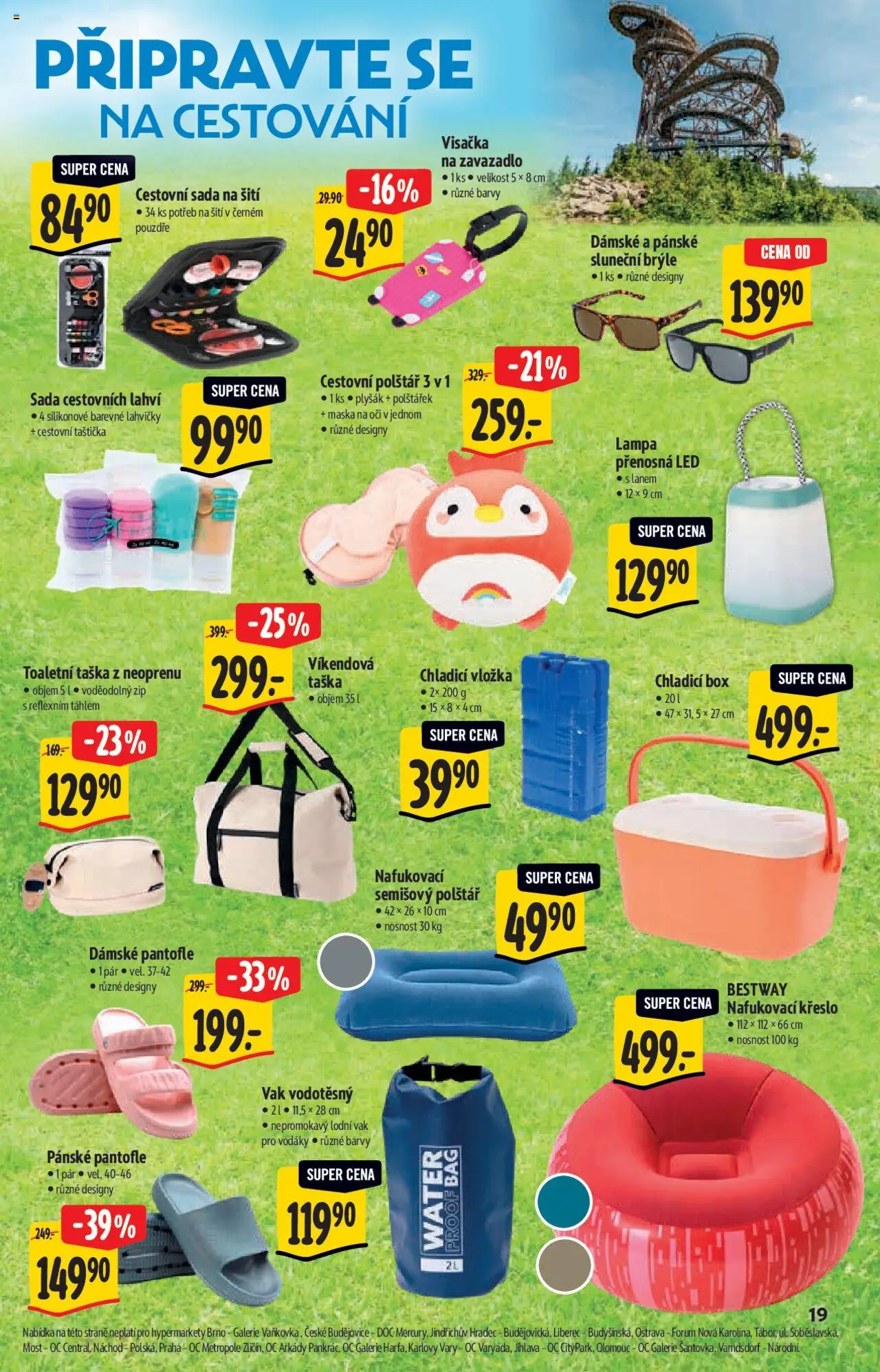 Albert katalog - Hypermarket od 04.06.2025 | Strana: 19 | Produkty: Pantofle, Křeslo, Lampa, Plyšák