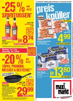 Vorschau von dem Prospekt - Maximarkt Flugblatt gültig ab 21.07.2025