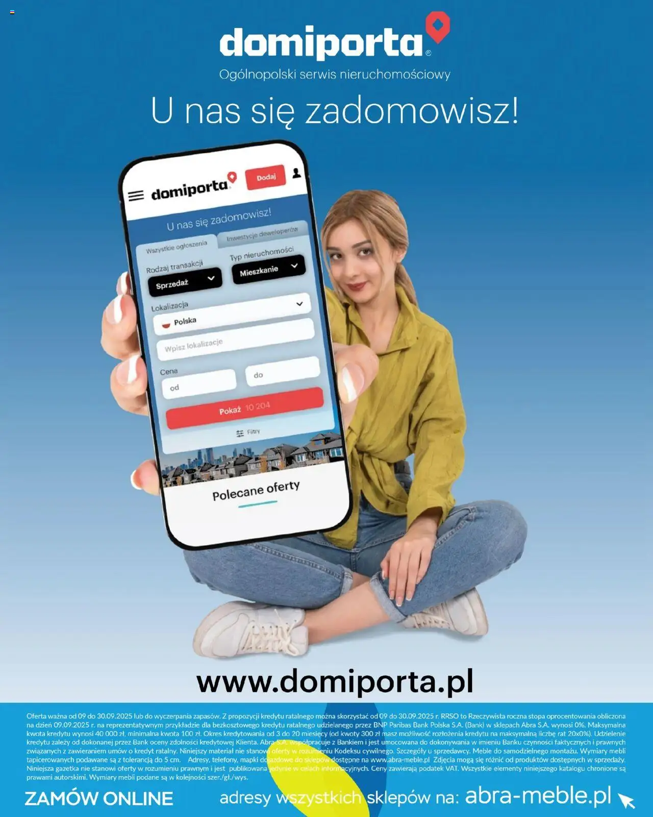 Abra meble Gazetka od 09.09.2025 | Strona: 48