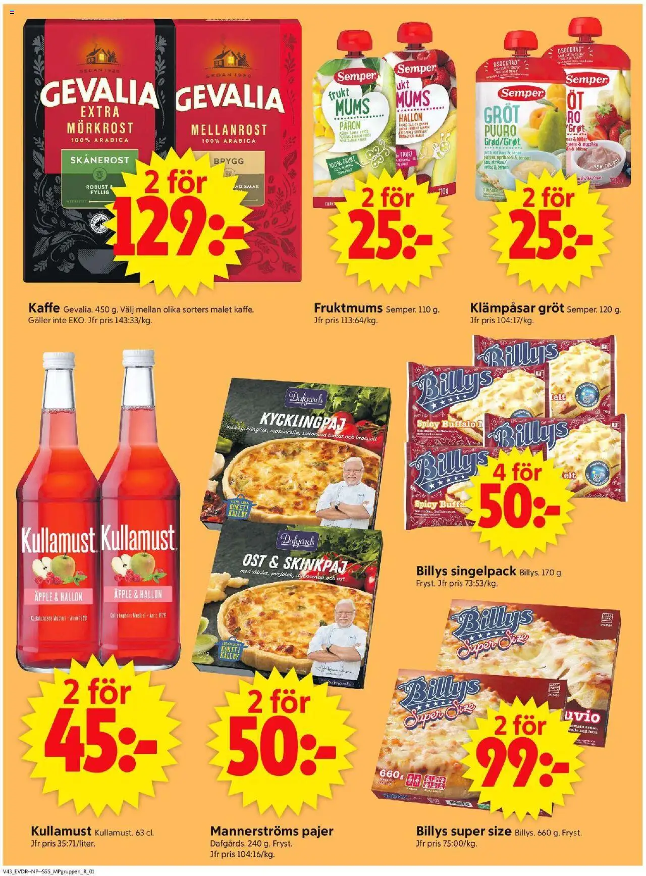 ICA Supermarket reklamblad aktuell från 20.10.2025 | Sida: 14