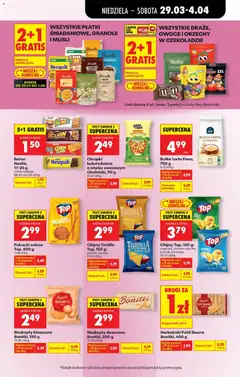 Pogląd oferty "Biszkopty klasyczne Bonitki, 180 g" - ważna od 29.03.2026 | Strona: 63