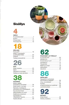 Tokmanni-mainoslehti voimassa 02.04.2026 alkaen | Sivu: 3 | Tuotteet: Matot, Ruuvit, Säilytyslaatikot, Puutarhakalusteet