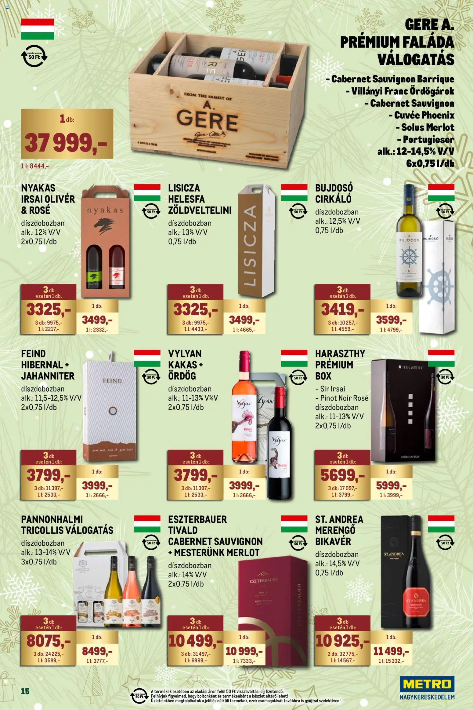 Metro akciós ujság - amely érvényes a következő dátumtól: 02.11.2025 | Oldal: 15