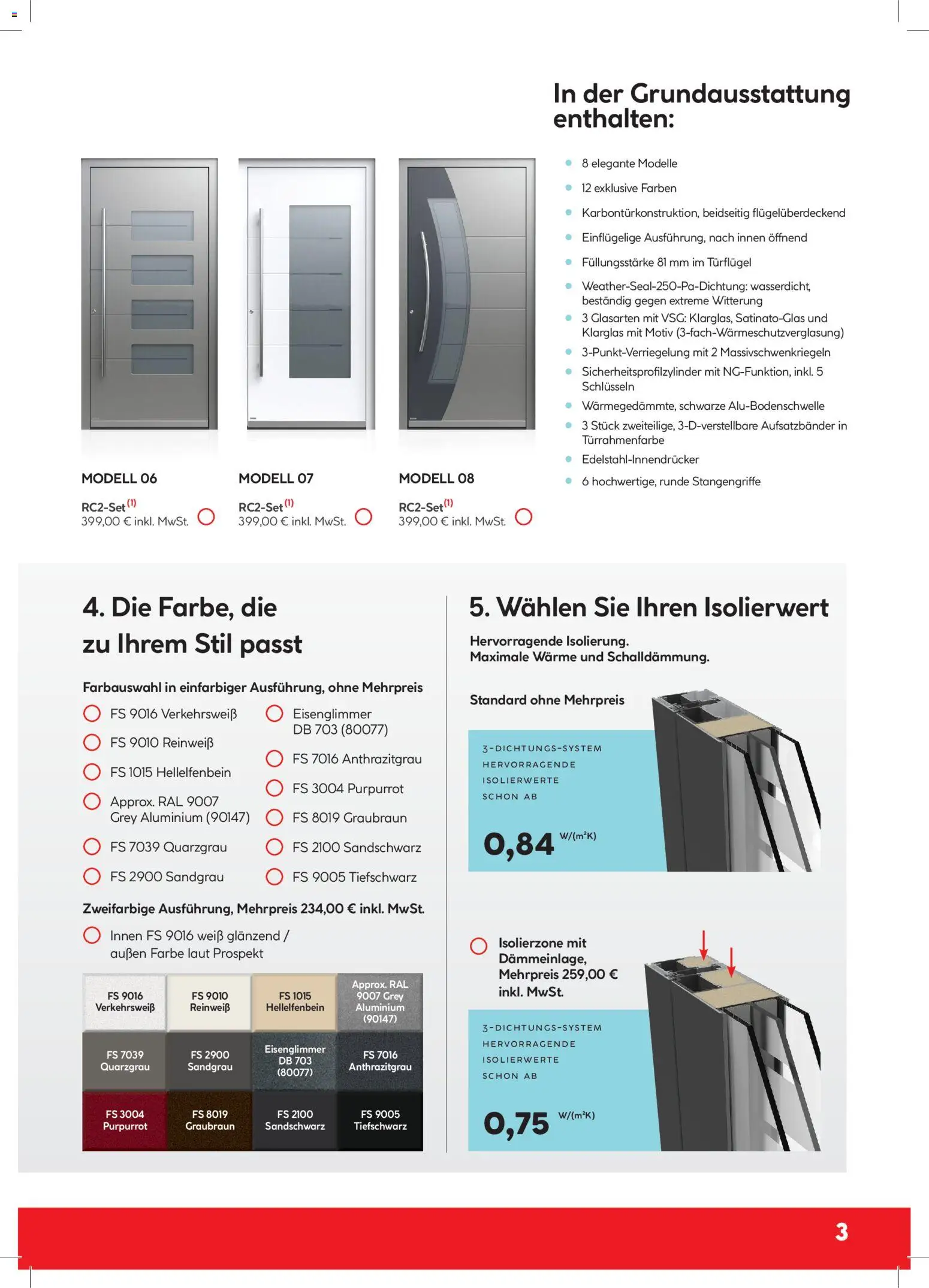 Hellweg Prinar Außentüren Katalog – gültig ab 05.12.2025 | Seite: 3