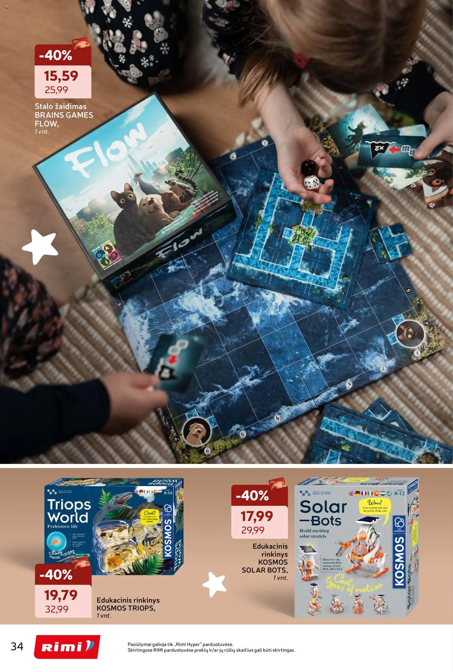 Rimi akcijos nuo 18.11.2025 | Puslapis: 34 | Prekių: Žaidimas