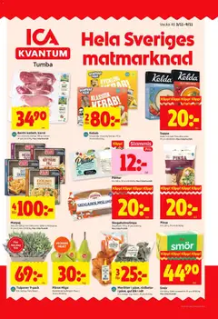 ICA Kvantum - Tumba - Förhandsvisning av reklamblad från butik ICA Kvantum aktuell från 03.11.2025