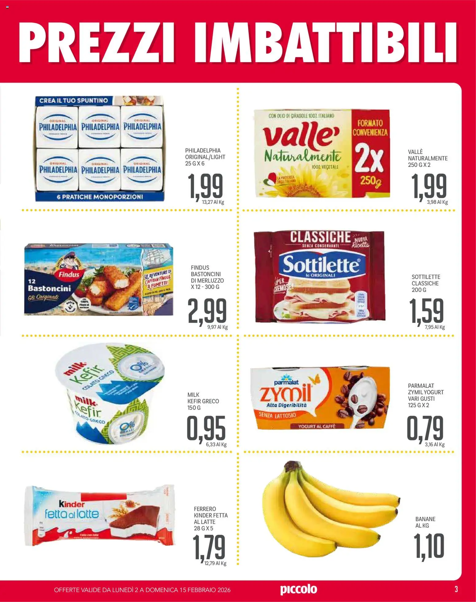 Volantino Piccolo del 02.02.2026 | Pagina: 3