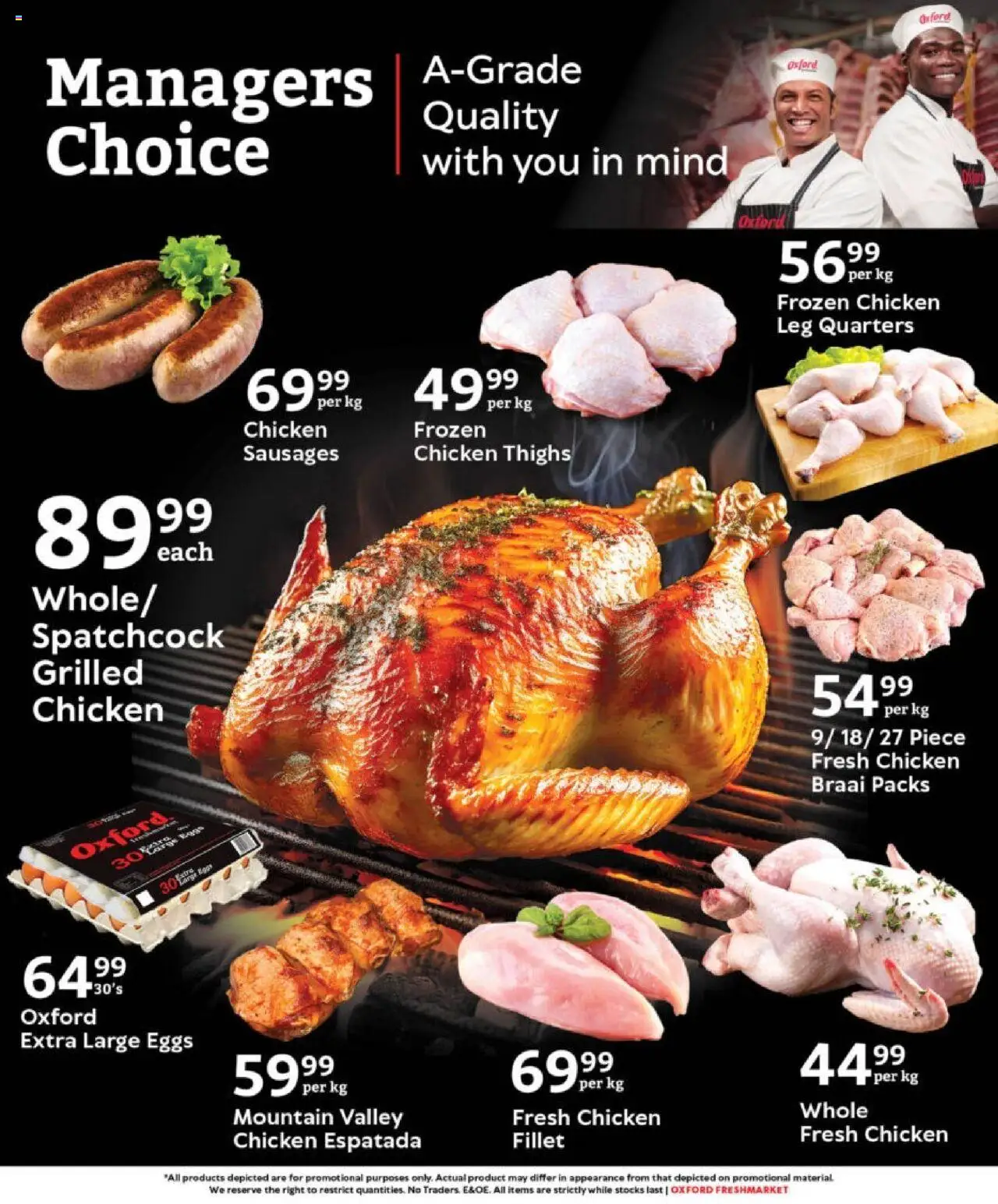 Oxford Freshmarket Specials │ valid from 27.08.2025 | Page: 2 | Products: Eggs, Chicken