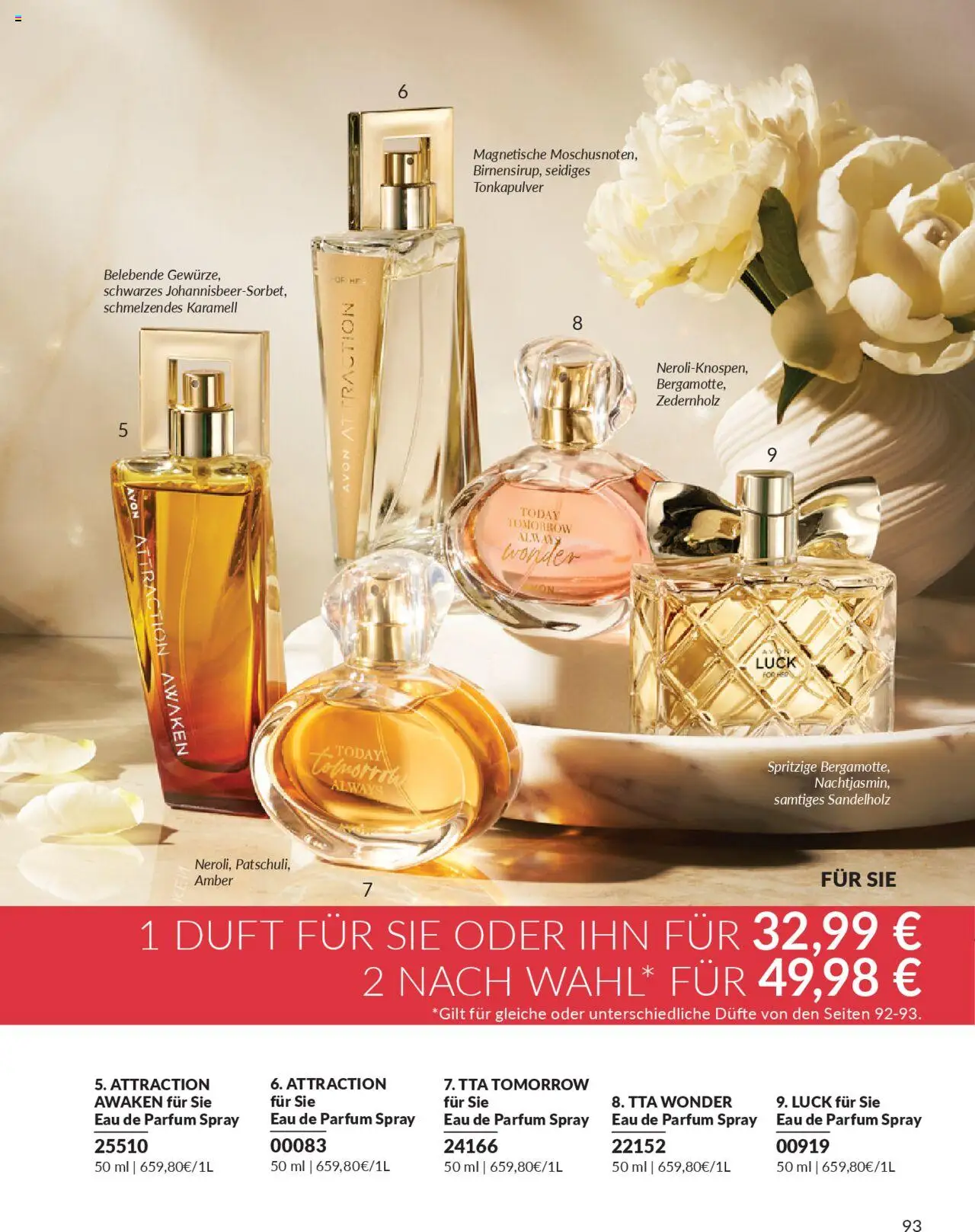 AVON Katalog Oktober 2025 – gültig ab 01.10.2025 | Seite: 95 | Produkte: Parfüm, Duft, Eau de Parfum