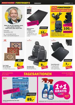 Forstinger Flugblatt ab 17.12.2025 gültig | Seite: 10 | Produkte: Koffer, Teppich