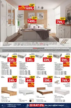 Pogląd oferty "Black Red White promocje" - ważna od 24.12.2025 | Strona: 8 | Produkty: Materac, Szafa, Komoda, Szafka nocna