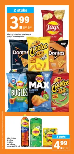 Alle Lipton Ice Tea 1.5 liter en blikjes 4-packs 250 ml, Lipton Ice Tea 1.5 liter and 4-packs 250 ml - Voorbeeld van een folder van Albert Heijn, geldig van 02.02.2026 | Pagina: 20