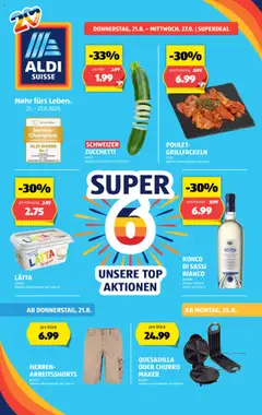 Vorschau von dem Prospekt - Aldi Aktionen ab 21.08.2025
