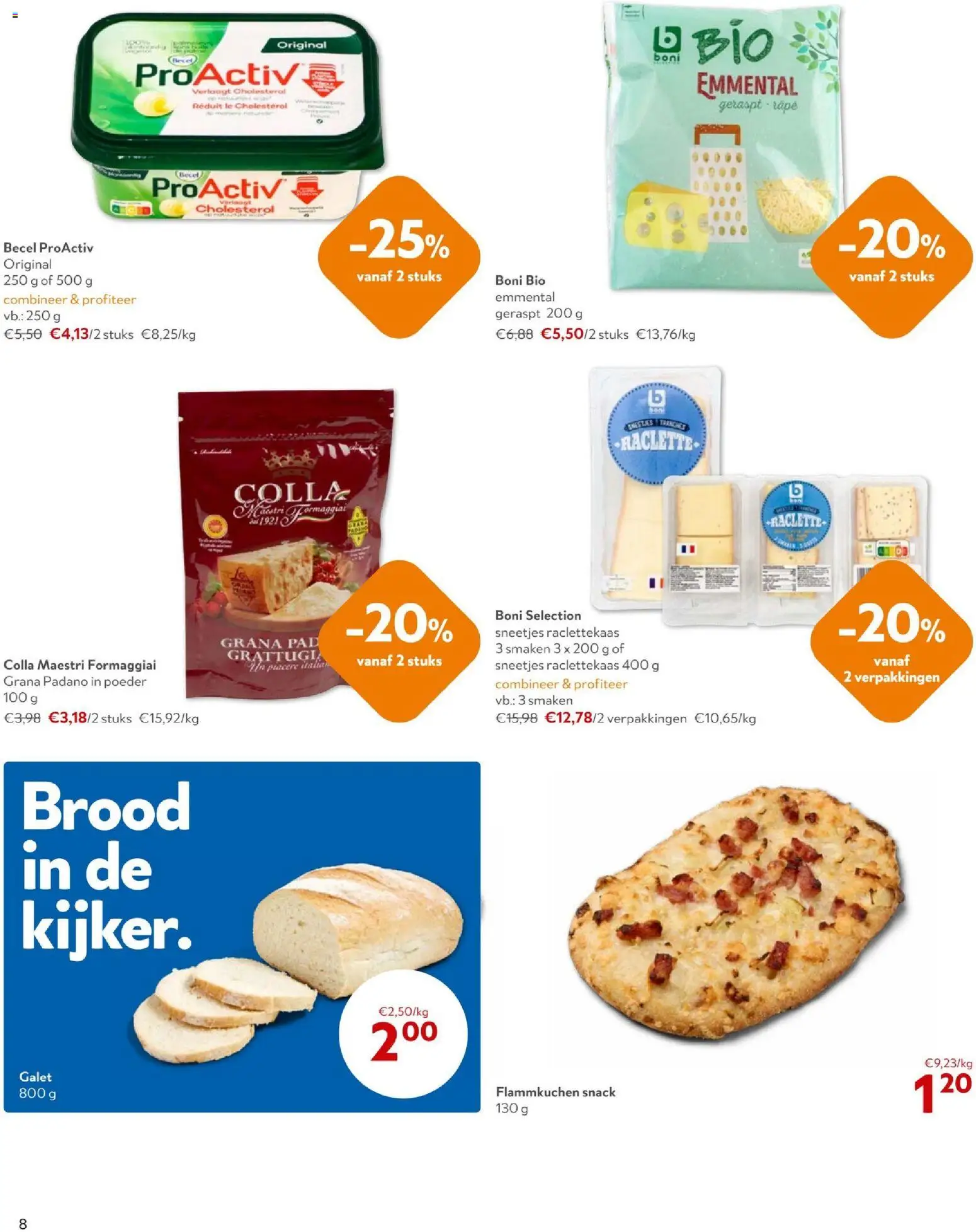 {H1} | Pagina: 8 | Producten: Poeder, Brood
