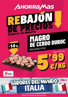 Vista previa AhorraMas folleto válido desde el 11.09.2025